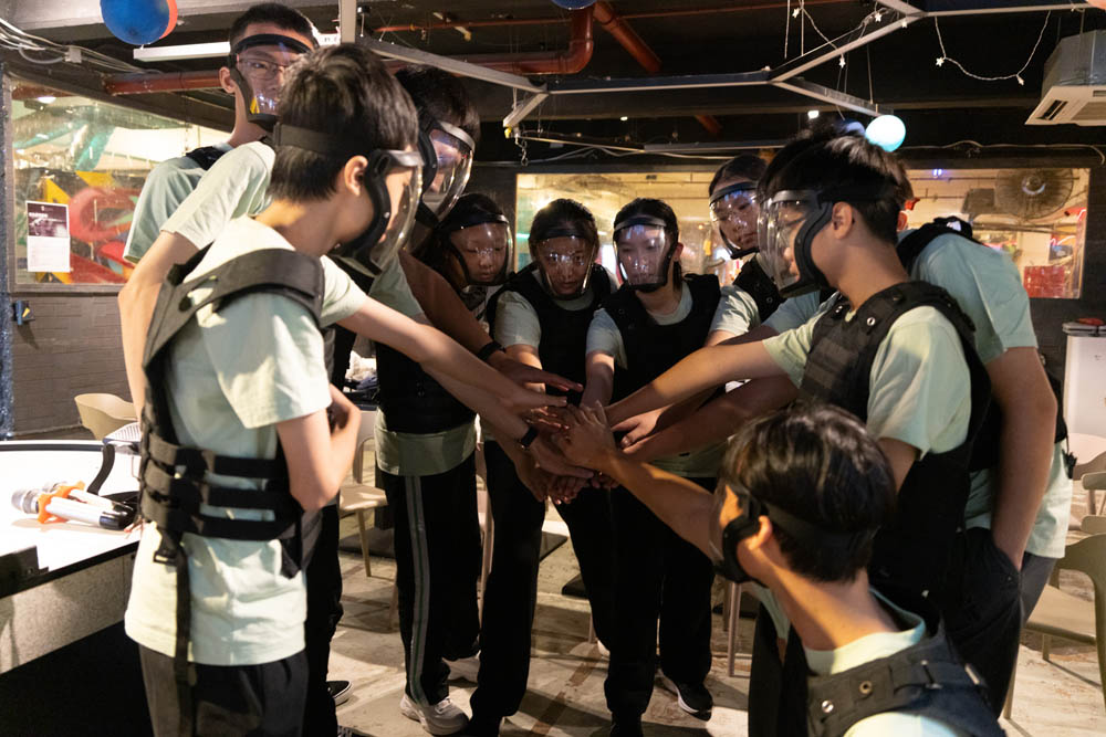 「海關青年領袖團」室內射擊遊戲體驗日2023-活動花絮3