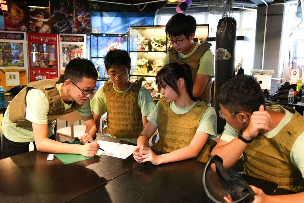 「海關青年領袖團」室內射擊遊戲體驗日2023-活動花絮2