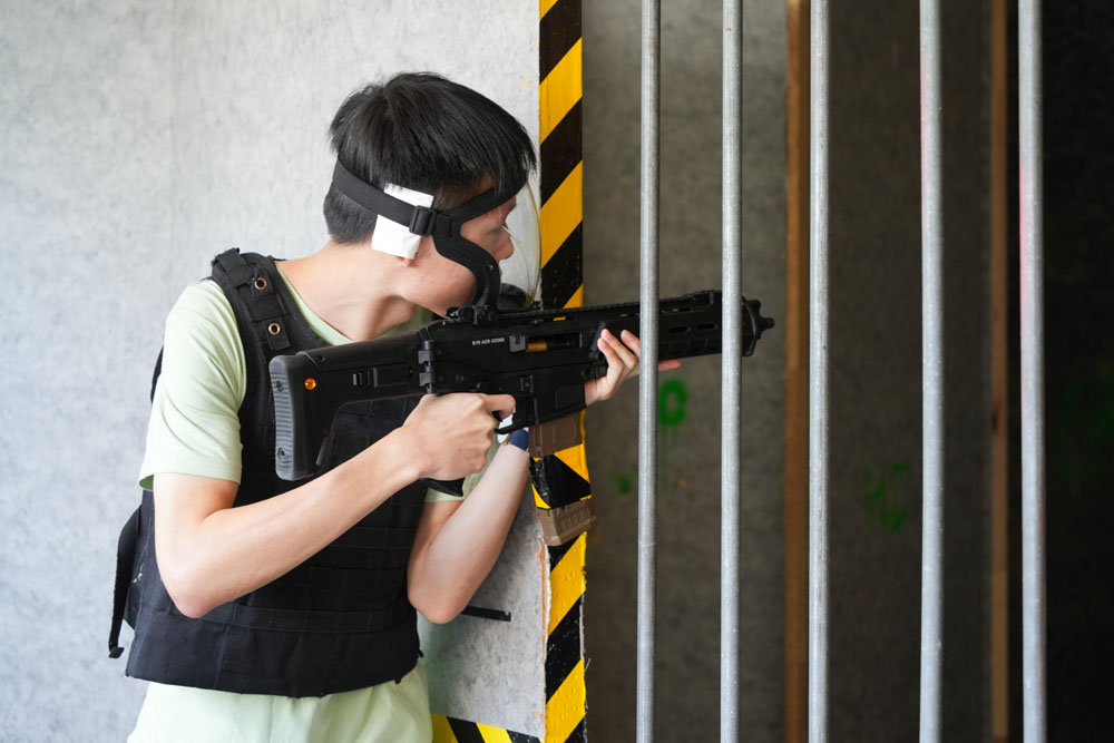 「海關青年領袖團」室內射擊遊戲體驗日2023-活動花絮8