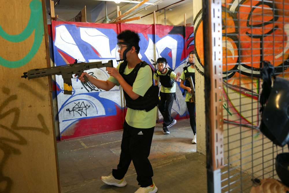 「海關青年領袖團」室內射擊遊戲體驗日2023-活動花絮10