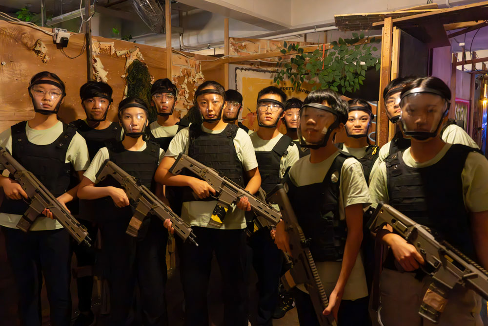 「海關青年領袖團」室內射擊遊戲體驗日2023-活動花絮5