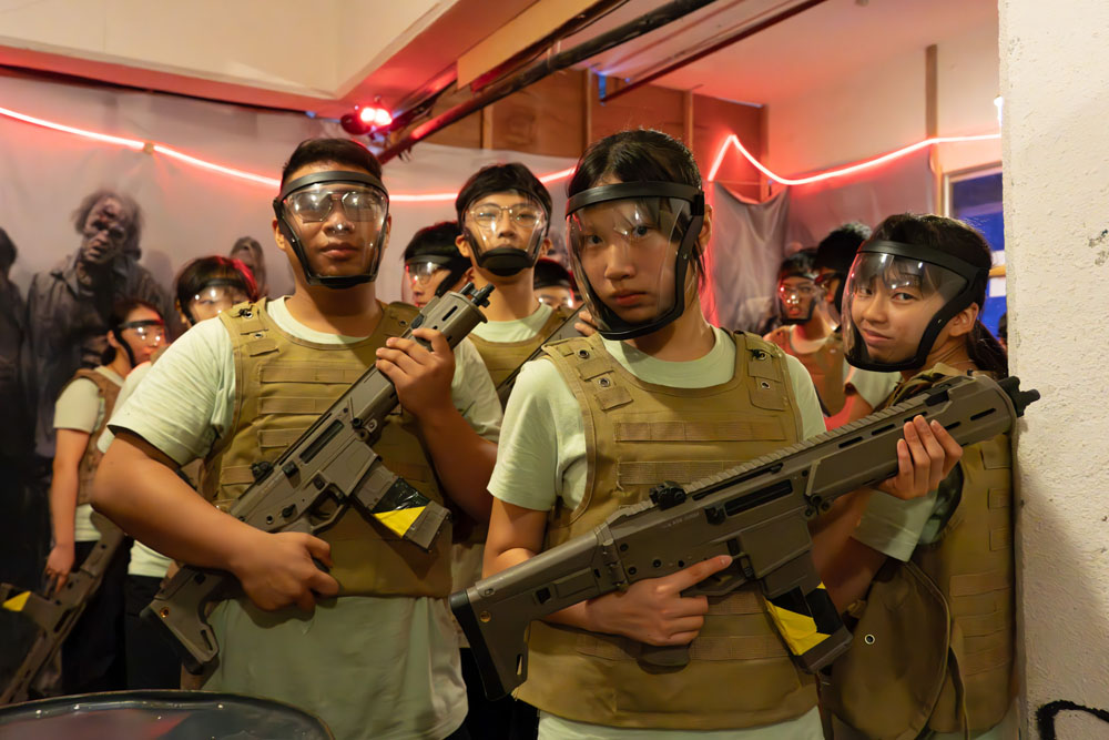 「海關青年領袖團」室內射擊遊戲體驗日2023-活動花絮6