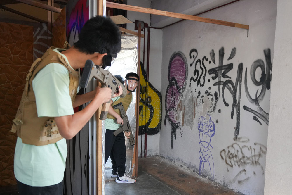 「海關青年領袖團」室內射擊遊戲體驗日2023-活動花絮13