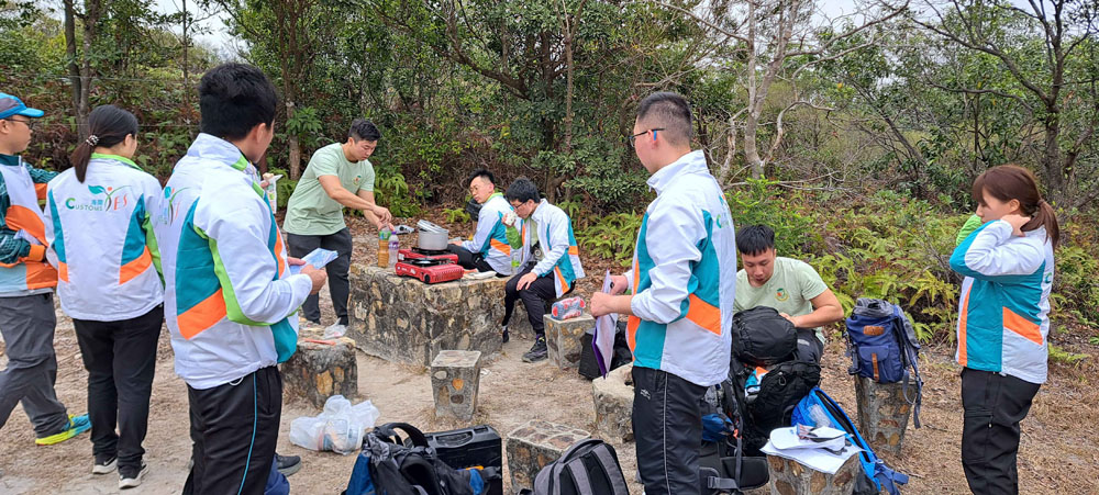 「海關青年領袖團」野外技能訓練-活動花絮19