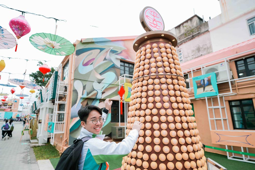 「海關青年領袖團」- 長洲歷史文化導賞暨平安包工作坊-活動花絮12