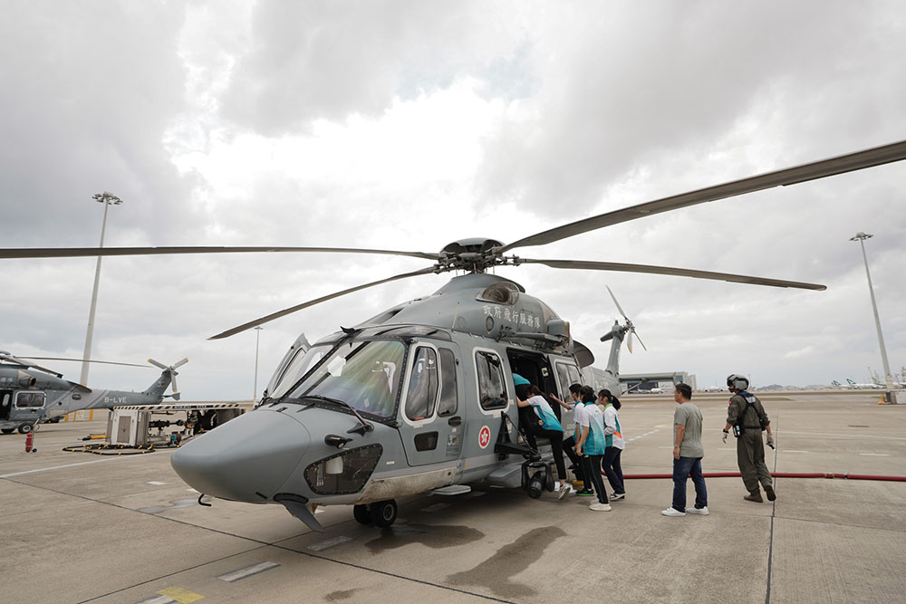 參觀政府飛行服務隊-活動花絮12