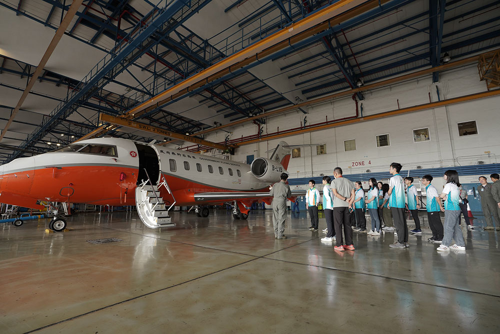 參觀政府飛行服務隊-活動花絮18