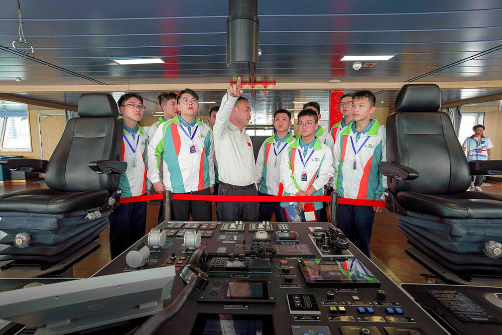 【中國極地科考新征程】- 參觀雪龍2號-活動花絮5