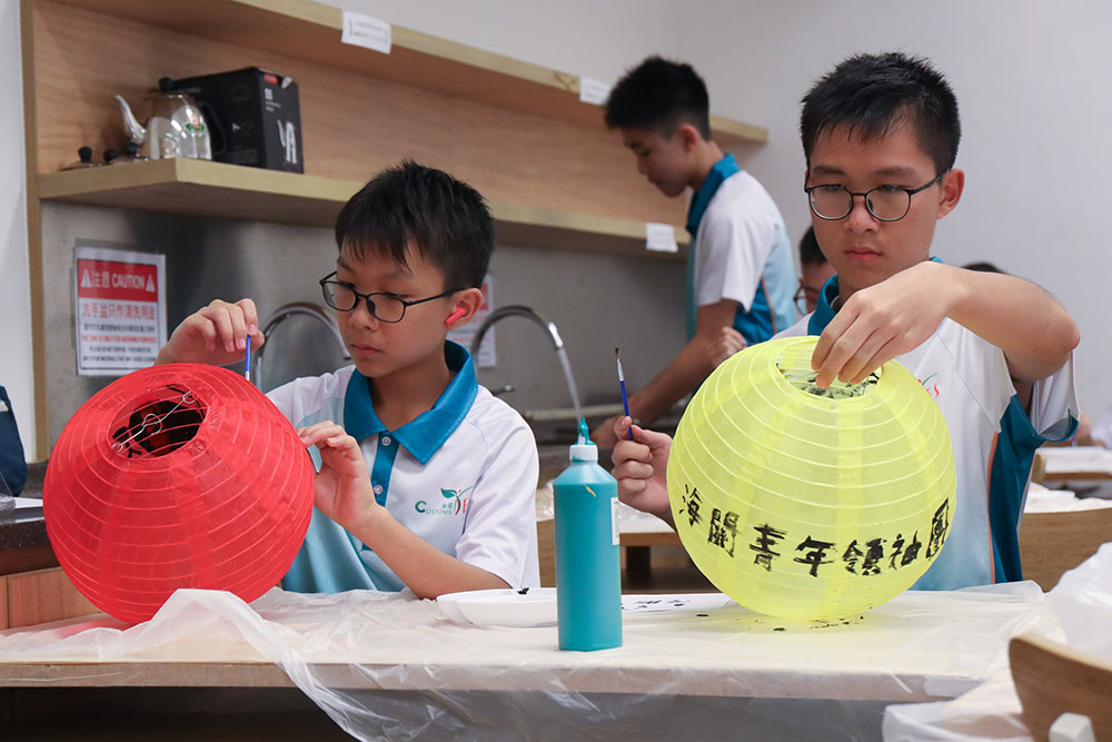 手繪花燈體驗工作坊-活動花絮3