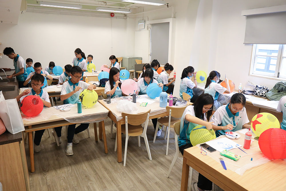 手繪花燈體驗工作坊-活動花絮4