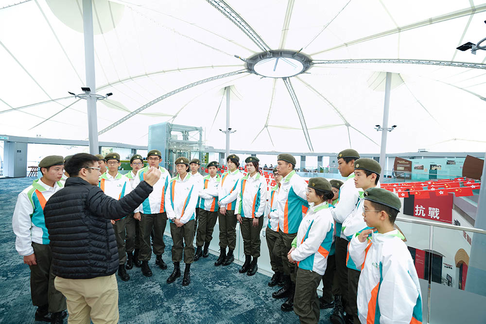 「海關青年領袖團」- 參觀香港抗戰及海防博物館-活動花絮3