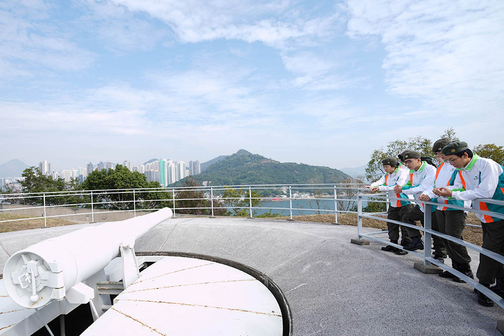「海關青年領袖團」- 參觀香港抗戰及海防博物館-活動花絮4