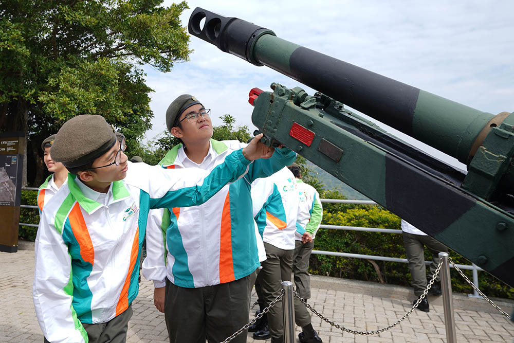 「海關青年領袖團」- 參觀香港抗戰及海防博物館-活動花絮5