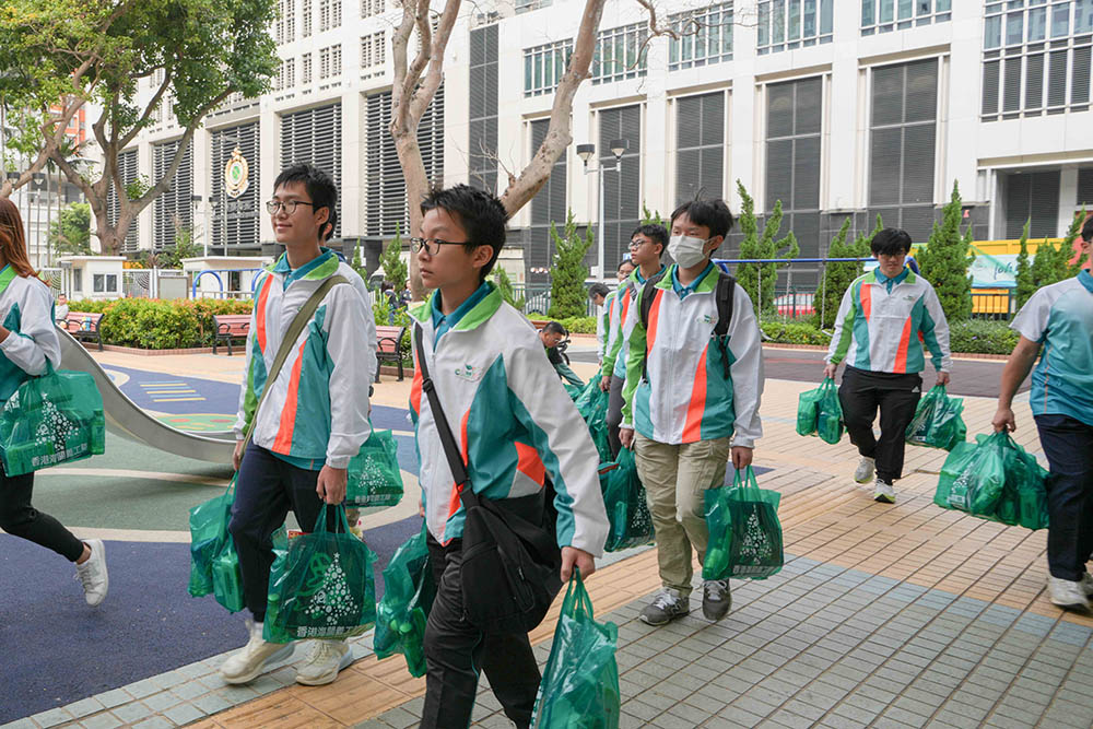 【物資捐贈計劃聖誕篇】福袋派發行動-活動花絮2