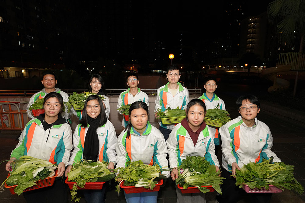 剩食回收新春關愛送暖夜