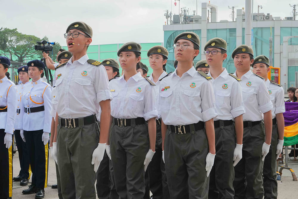 金紫荊廣場五四升旗禮2025-活動花絮8