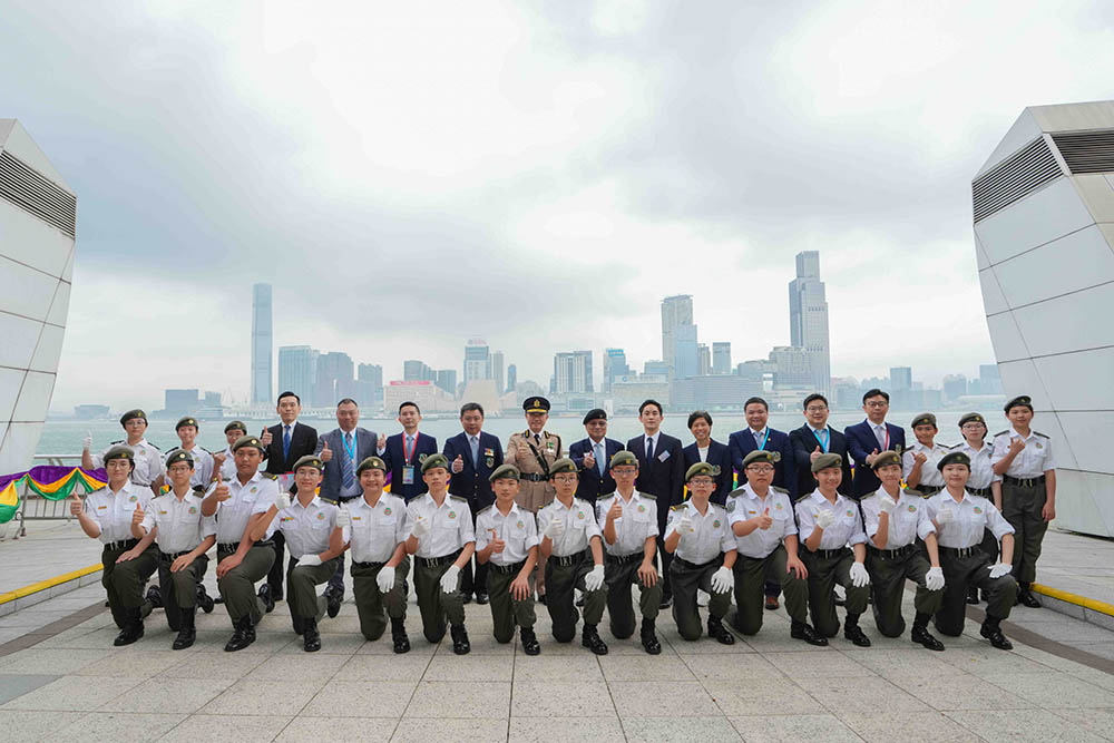 金紫荊廣場五四升旗禮2025-活動花絮1