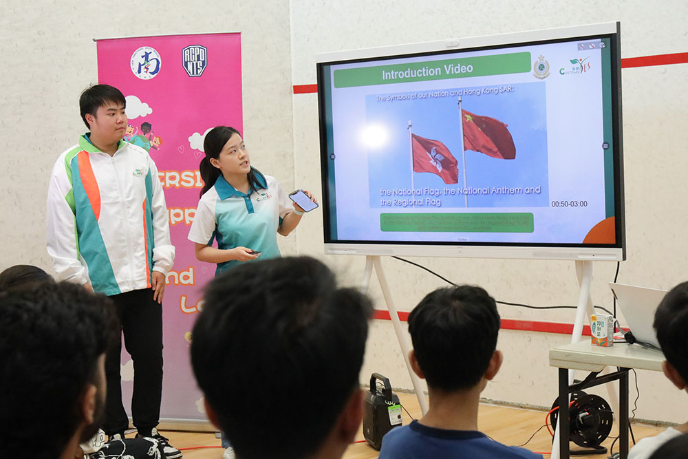 「非華裔青年－反恐閃避球體驗」活動-活動花絮2