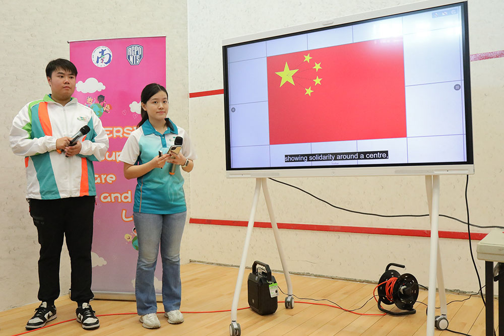 「非華裔青年－反恐閃避球體驗」活動-活動花絮1