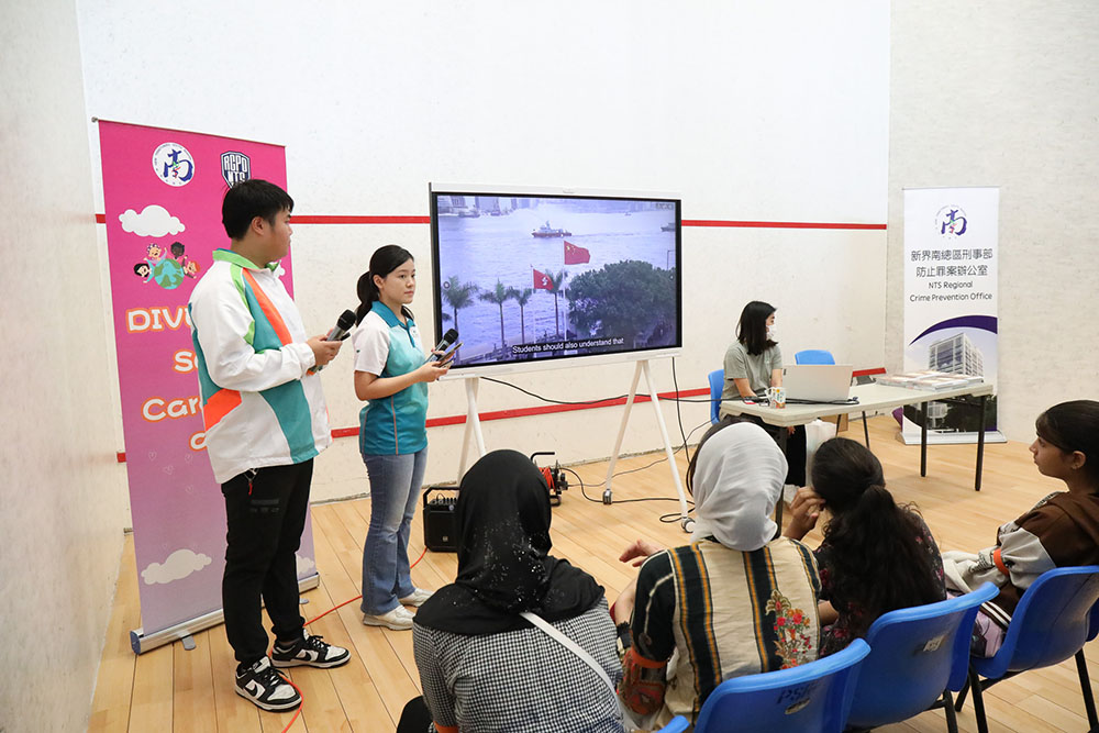 「非華裔青年－反恐閃避球體驗」活動-活動花絮3