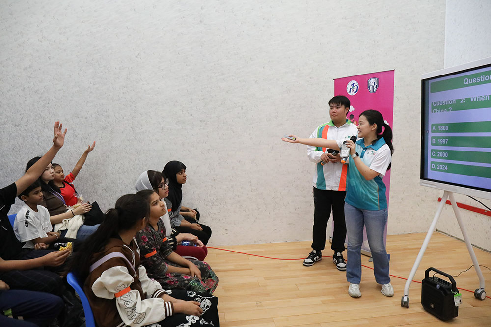 「非華裔青年－反恐閃避球體驗」活動-活動花絮5