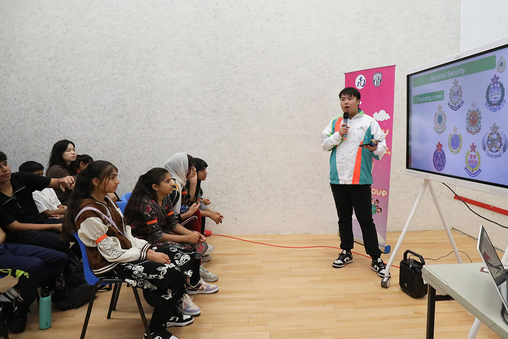 「非華裔青年－反恐閃避球體驗」活動-活動花絮7