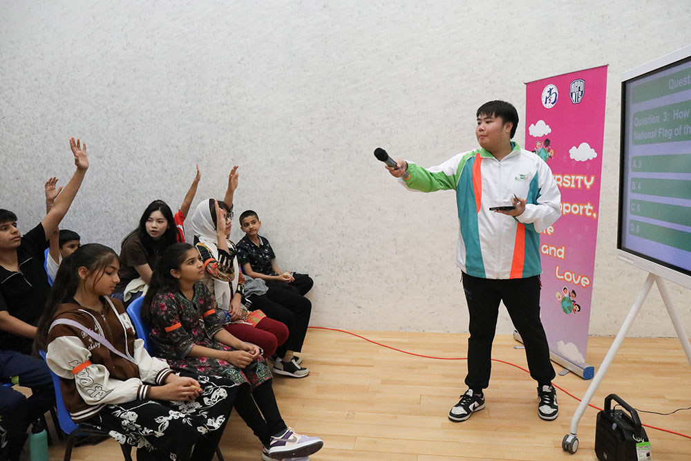 「非華裔青年－反恐閃避球體驗」活動-活動花絮8