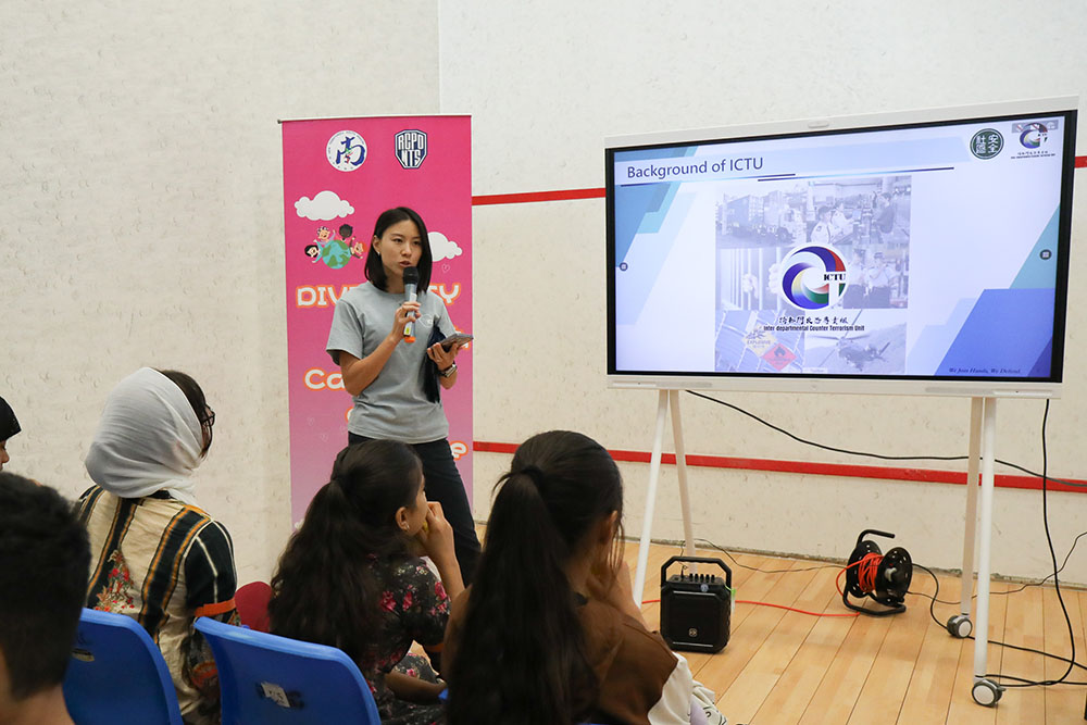 「非華裔青年－反恐閃避球體驗」活動-活動花絮10