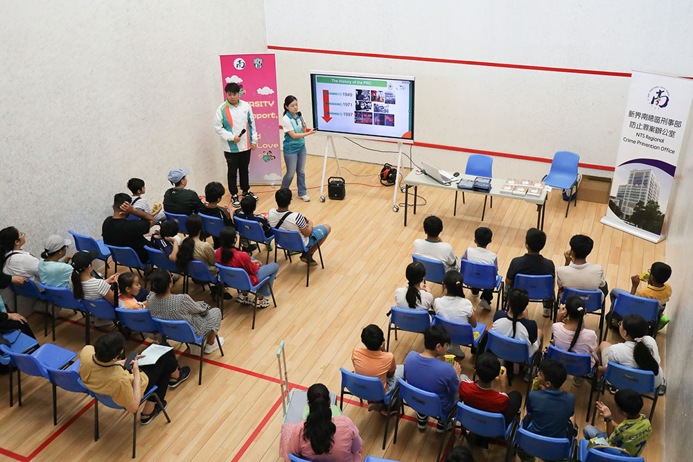 「非華裔青年－反恐閃避球體驗」活動-活動花絮12