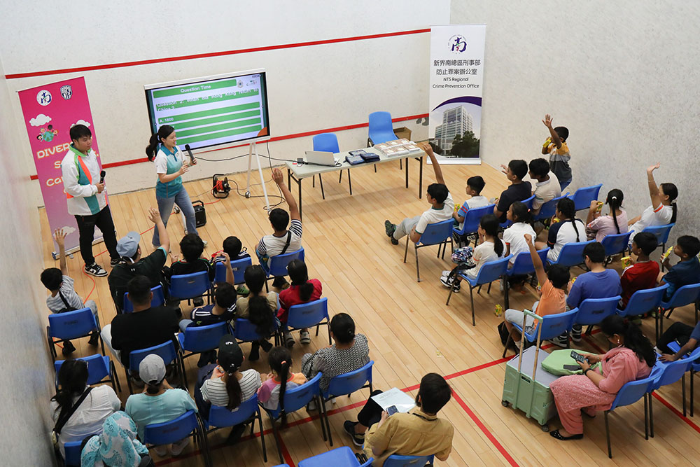 「非華裔青年－反恐閃避球體驗」活動-活動花絮13