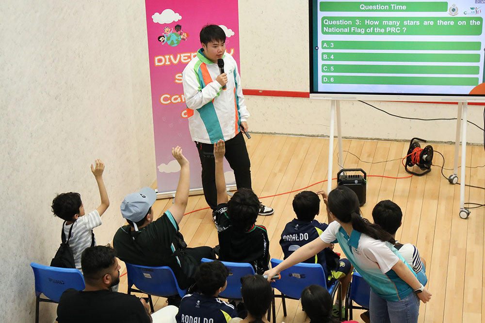 「非華裔青年－反恐閃避球體驗」活動-活動花絮14