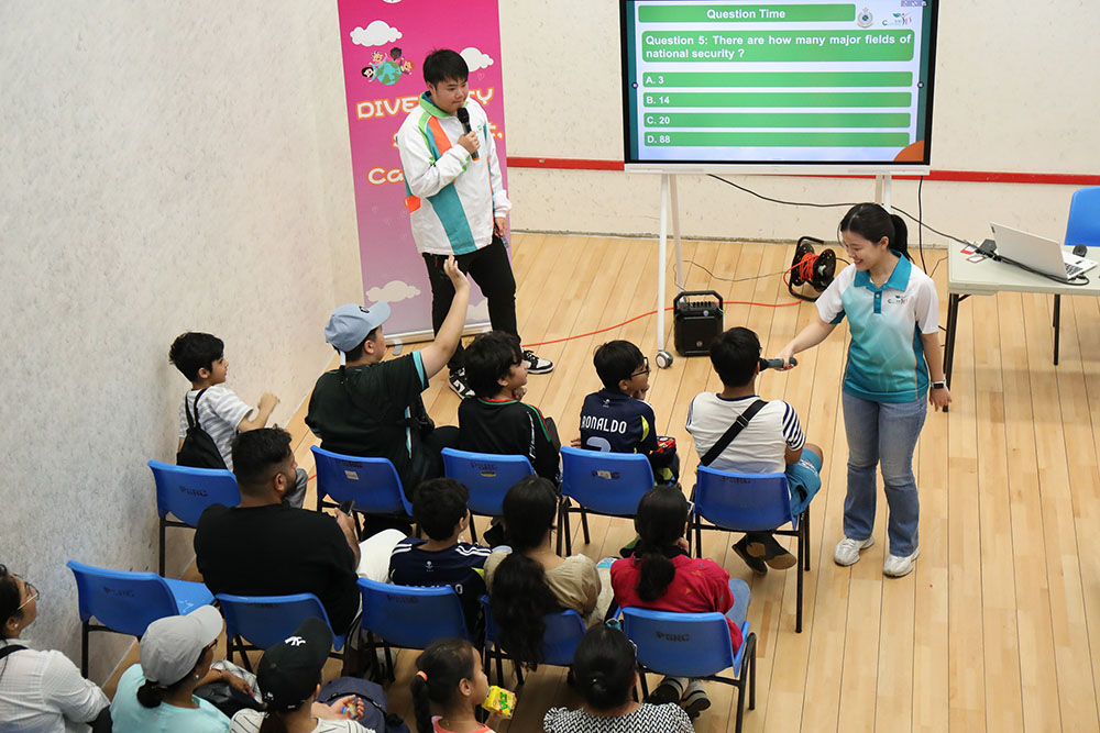 「非華裔青年－反恐閃避球體驗」活動-活動花絮15