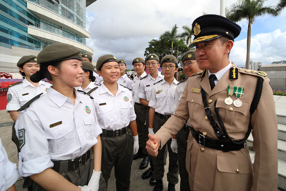 金紫荊廣場升旗禮慶特區成立28周年-活動花絮2