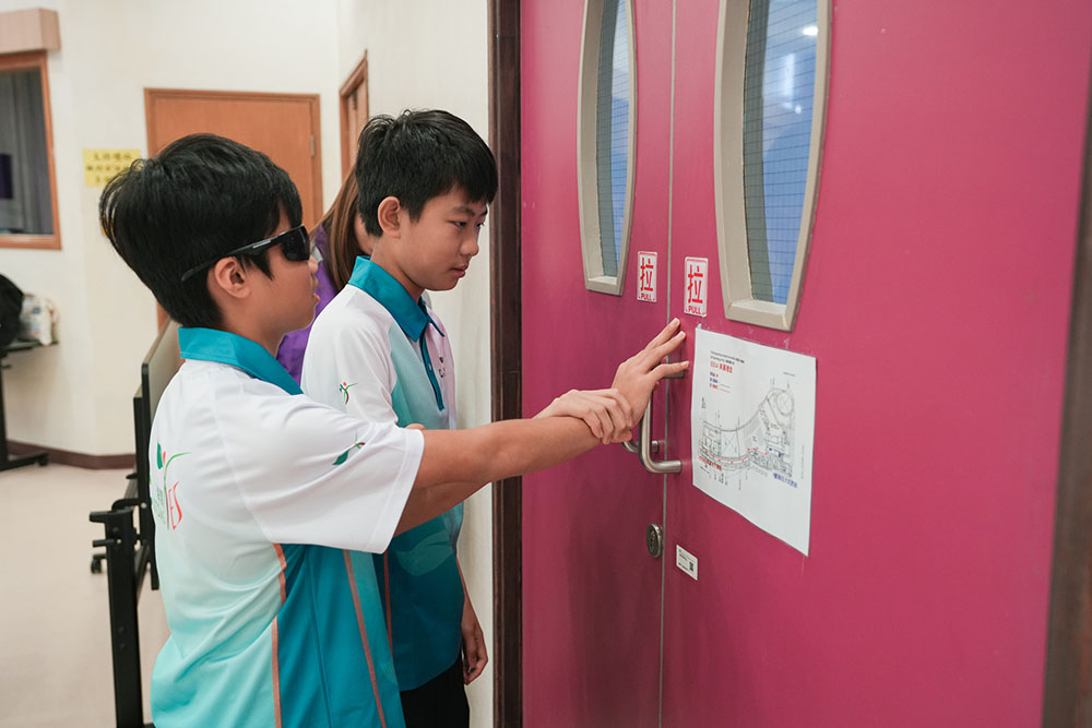 香港盲人輔導協會—視障體驗工作坊-活動花絮11