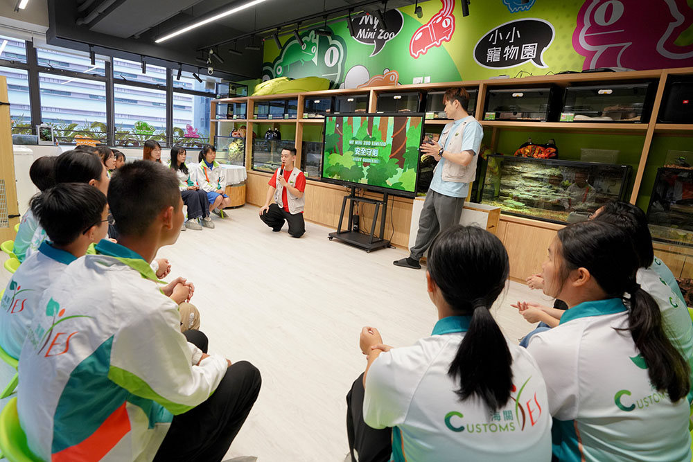 參觀室內互動動物體驗館—小小寵物園-活動花絮2